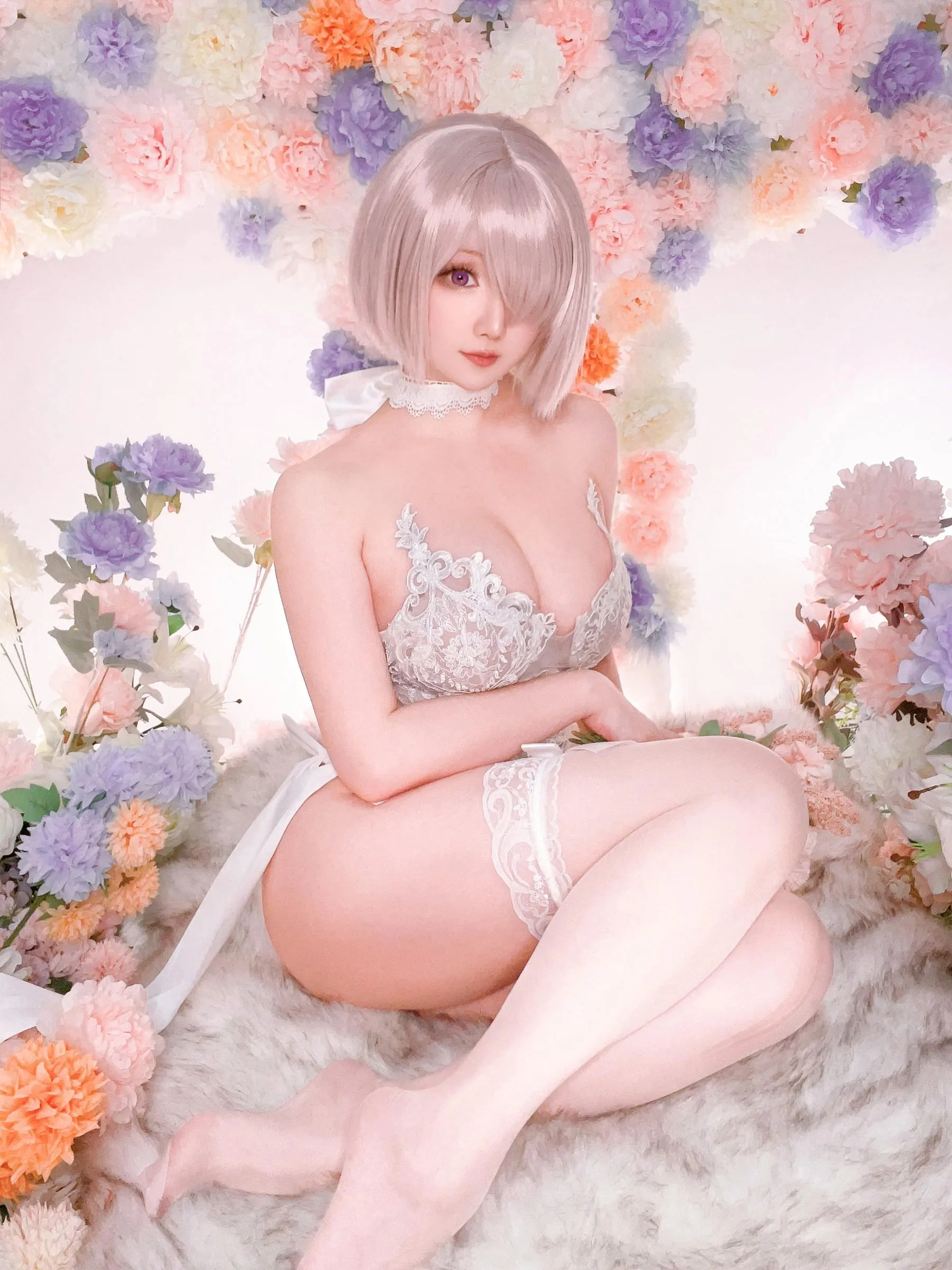 星之迟迟 – NO.141 FGO-玛修同人婚纱 [79P]插图4